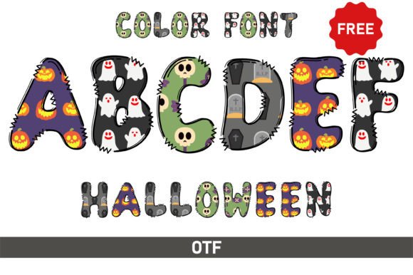 A Whimsical Font for Halloween’s Playful Design Side