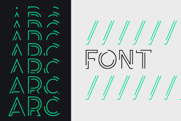 Arc: A Display Font That Commands Attention