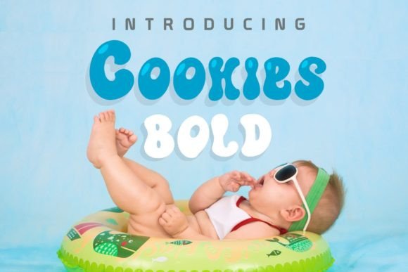 Cookies: A Chunky Display Font That Brings Playful Energy to Any Design