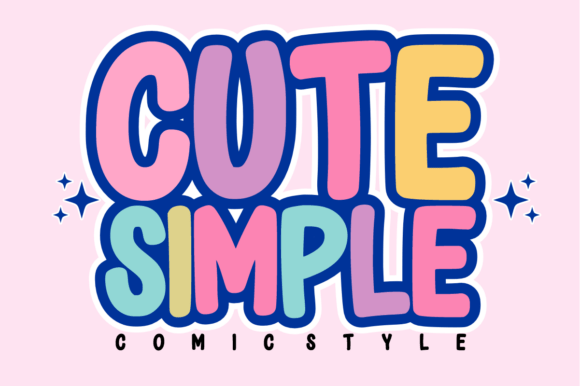 Cute Simple: The Display Font That Balances Charm with Everyday Functionality
