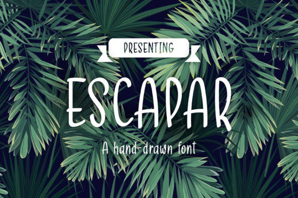Escapar: A Creative Script Font That Brings Ideas to Life