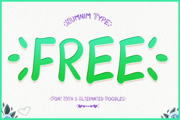 Free: A Whimsical Display Font for Modern Creatives