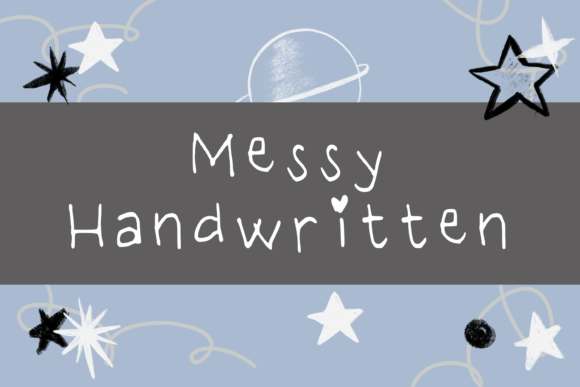 Messy Handwritten Font: A Playful Tool for Authentic Design