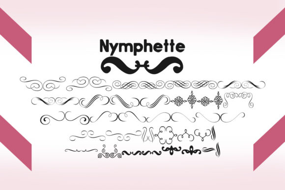Nymphette: Elevate Your Designs with a Delicate Dingbats Font