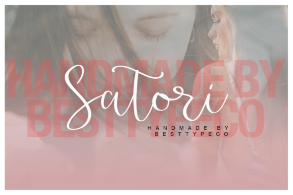 Satori: A Unique Cursive Handwritten Font
