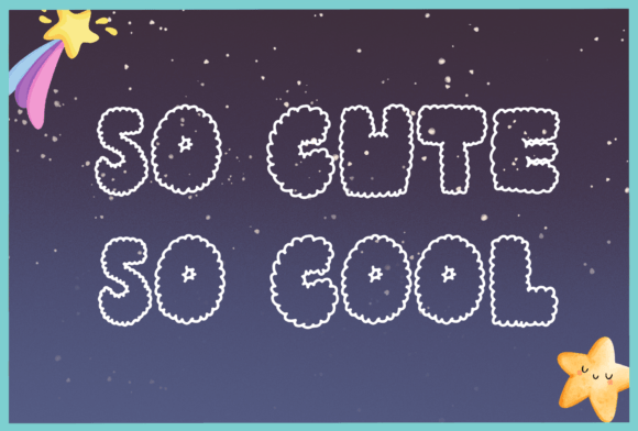 So Cute so Cool: A Playful Display Font with Real-World Versatility