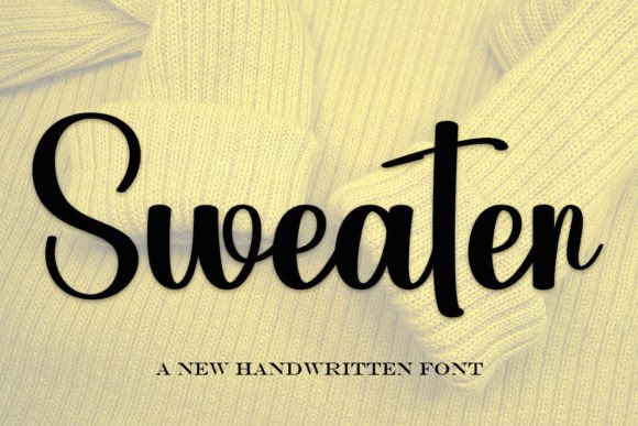Sweater: A Handwritten Font with Timeless Elegance