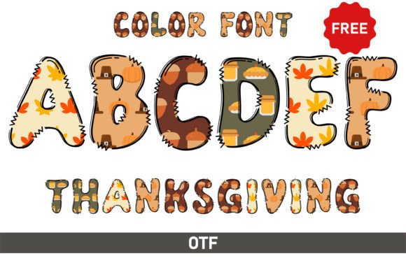 Thanksgiving Design: Choosing Playful Fonts for Invitations, Menus, Cards, and Crafts
