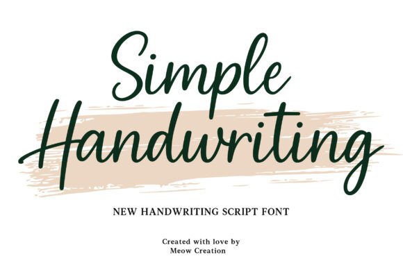 The Understated Appeal of Simple Handwriting: Why This Font Connects