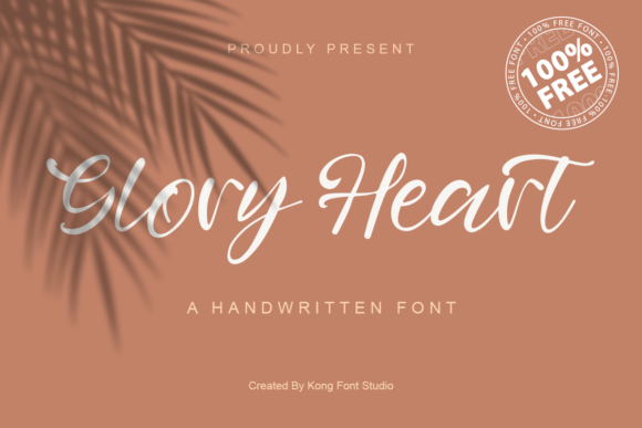 The Visual Poetry of Glory Heart: How a Dancing Script Font Transforms Design