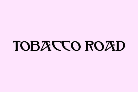 Tobacco Road: A Retro Serif Font with Timeless Character for Modern Design