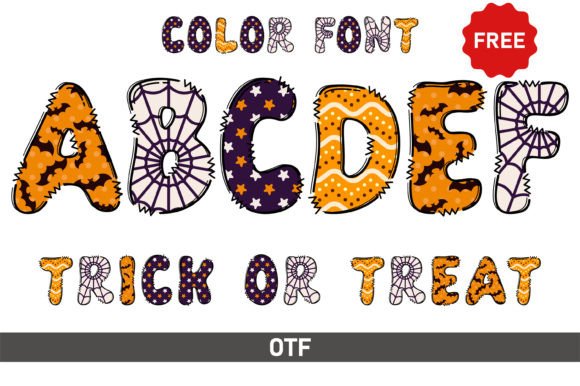 Trick or Treat: A Playful Typography Asset