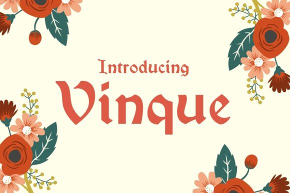 Vinque: A Blackletter Font with Modern Purpose
