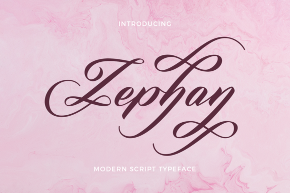 Zephan: A Script Font with Timeless Appeal
